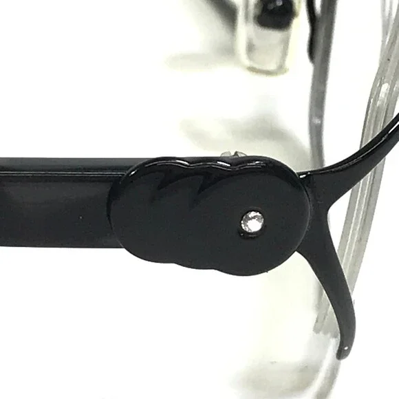 Calvin Klein Eyeglasses Frames 494 599 Black Gray Tortoise Half Rim 52-16-130
